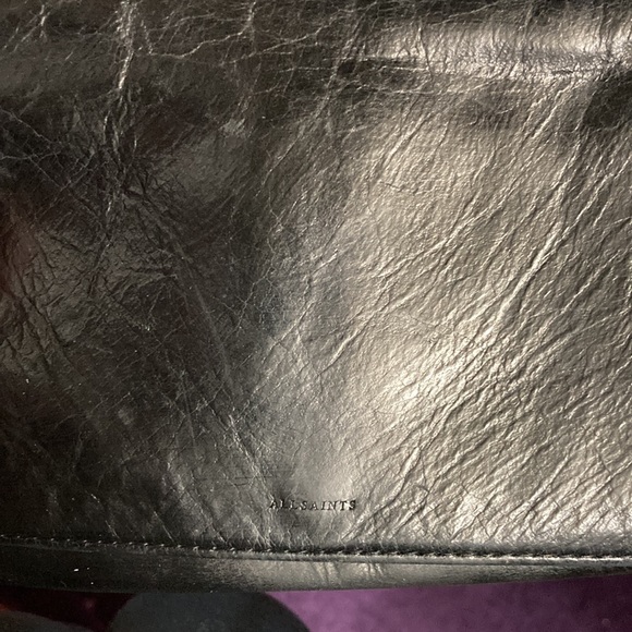 All Saints Leather Wallet - Picture 4 of 6